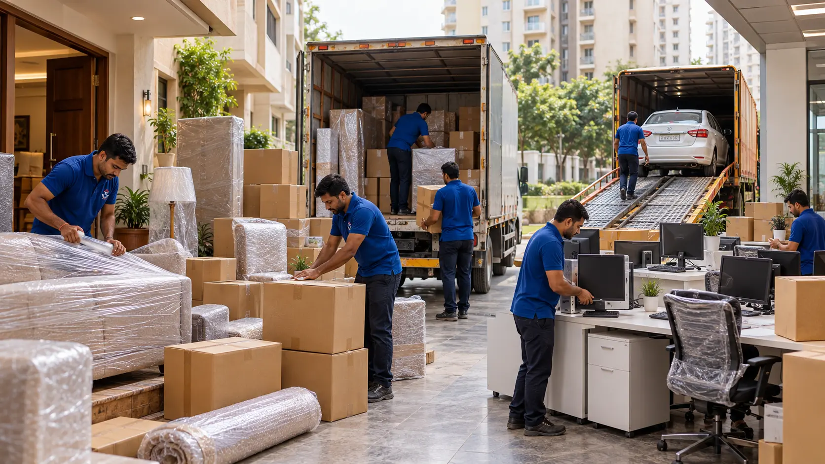 Packers and movers services available in Greater Noida