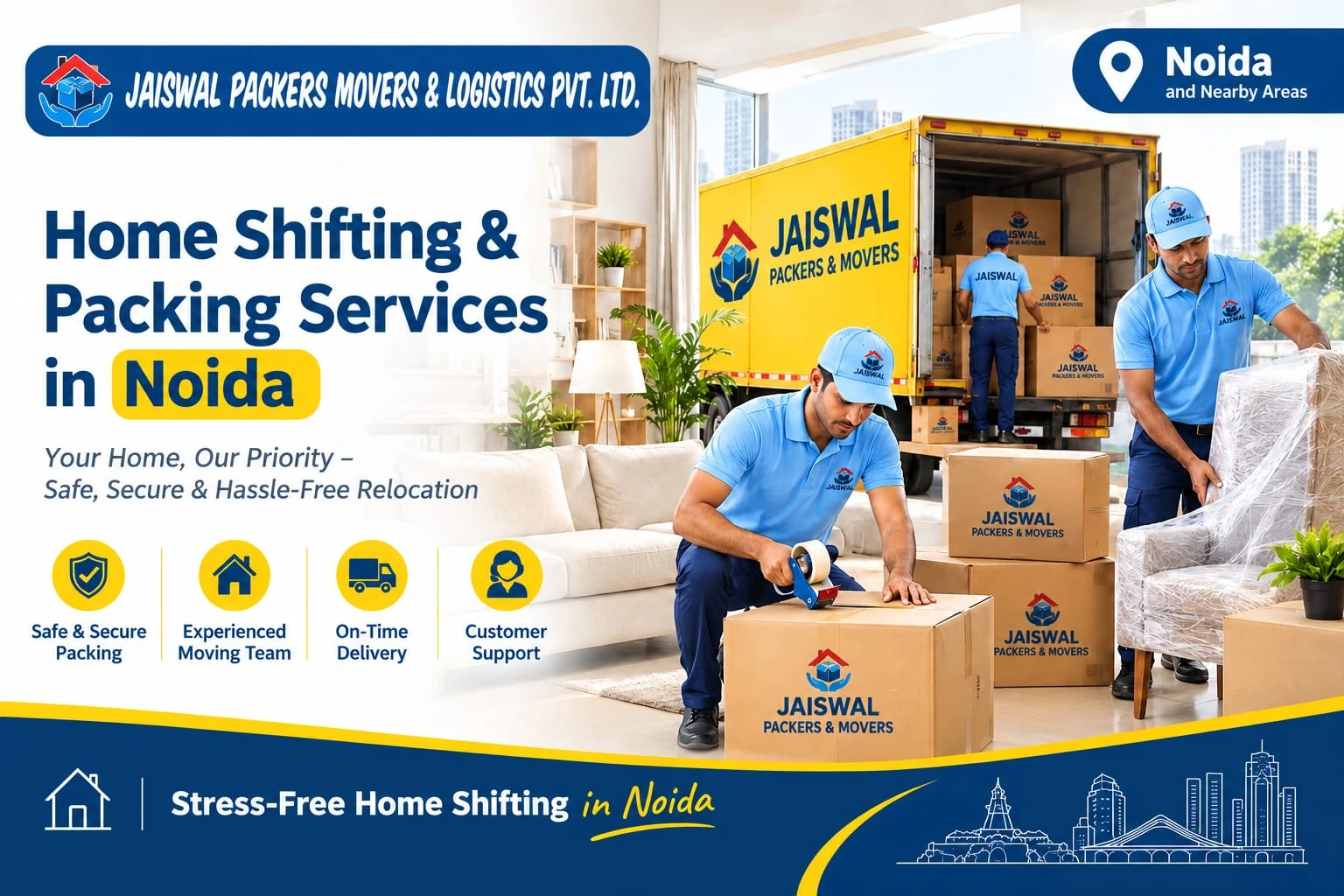 Home shifting and packing service in Noida