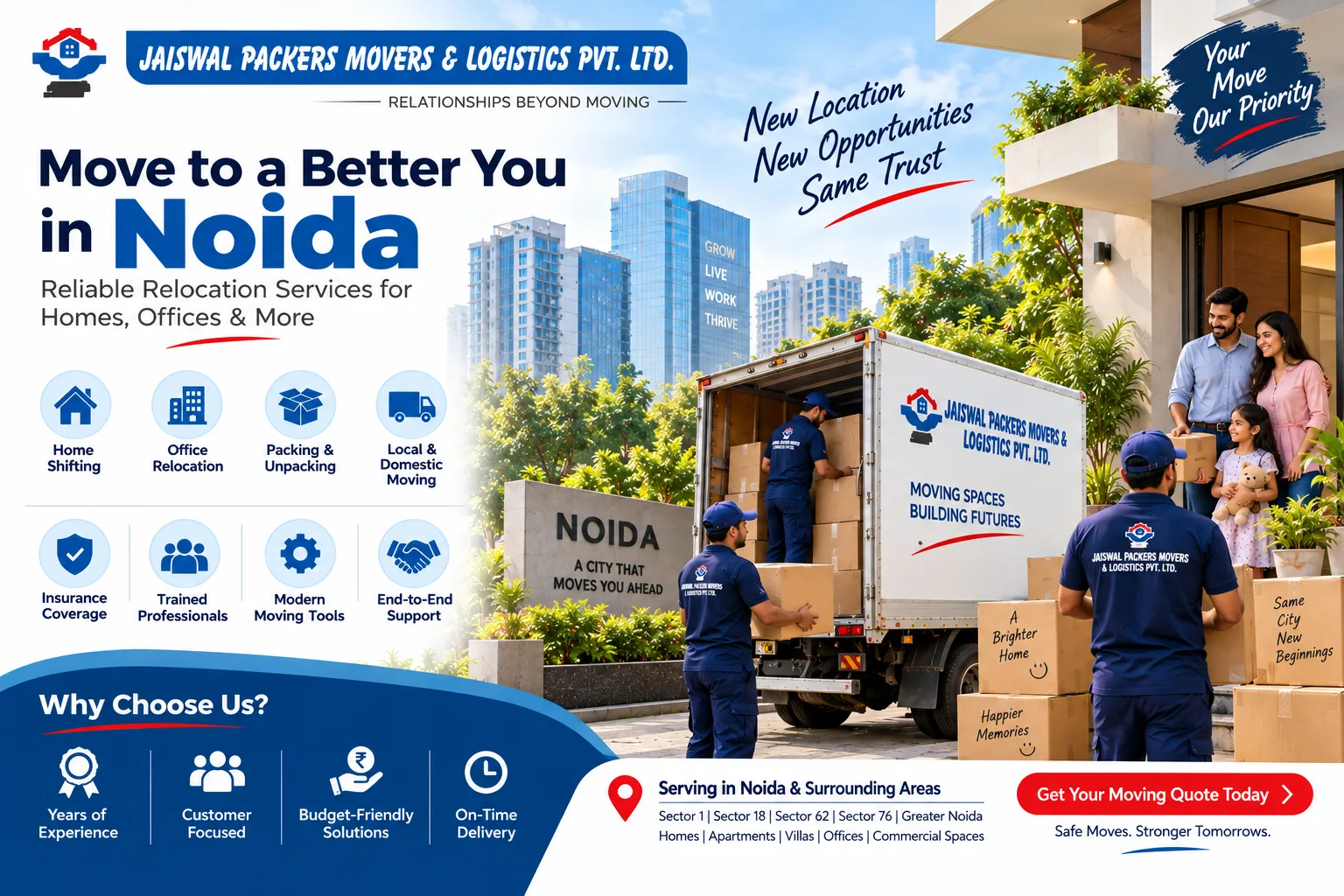 Moving in Noida