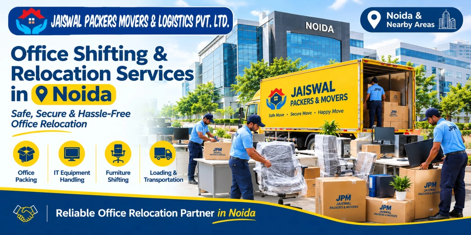 Office shifting and relocation service in Noida