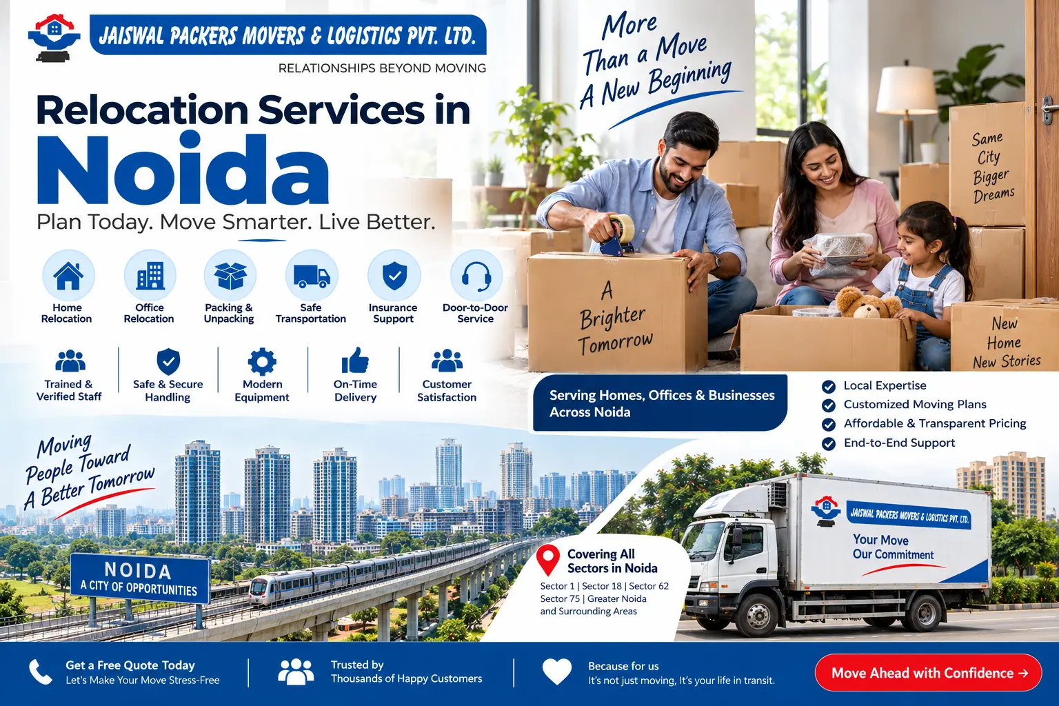 Relocation services in Noida