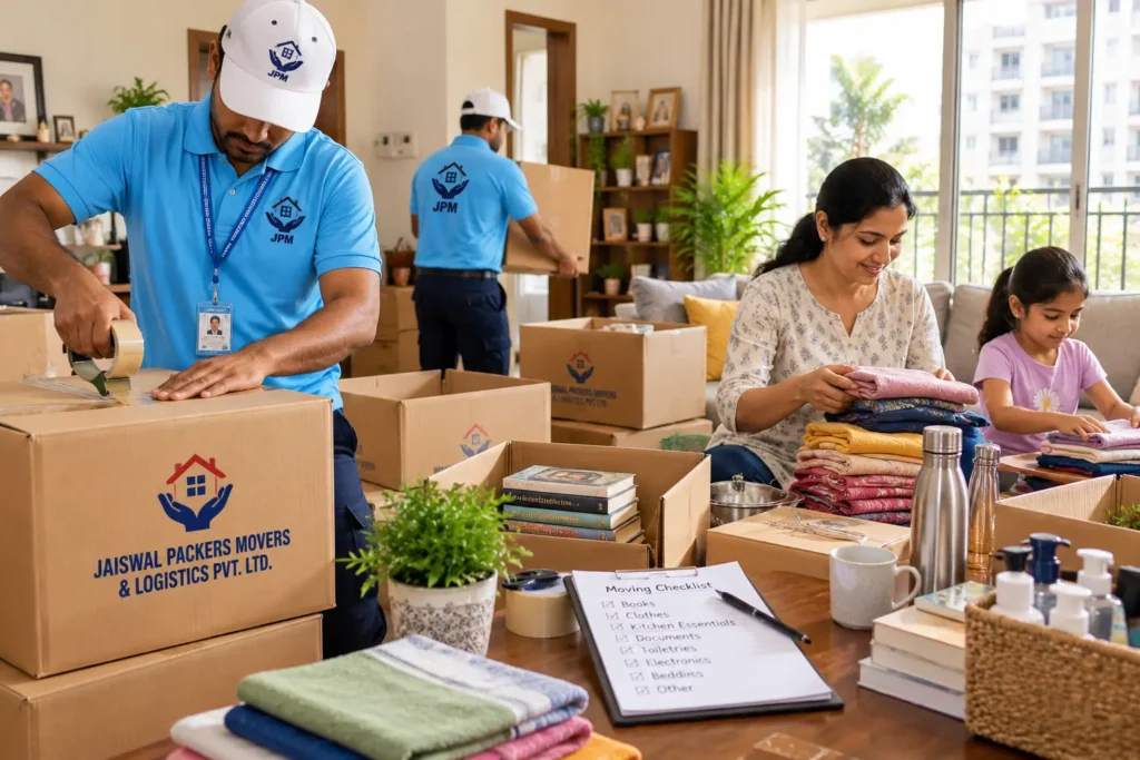 Family Moving Day with Jaiswal Packers