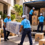 Professional Moving Team in Action