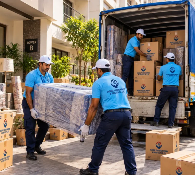 Professional Moving Team in Action